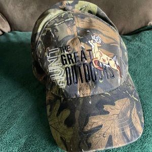 Camo hat, one size adjustable